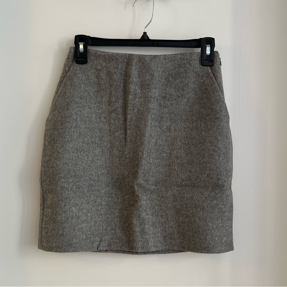 Theory cashmere/wool skirt